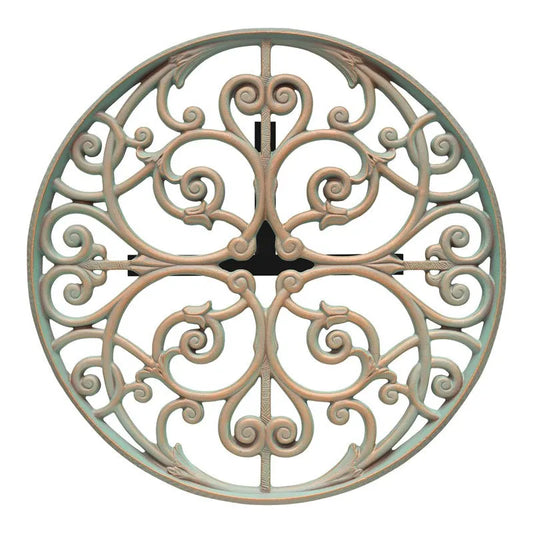The Perrault Heritage | 22" Wall-Mounted Garden Hose Holder and Caddy | Whitehall