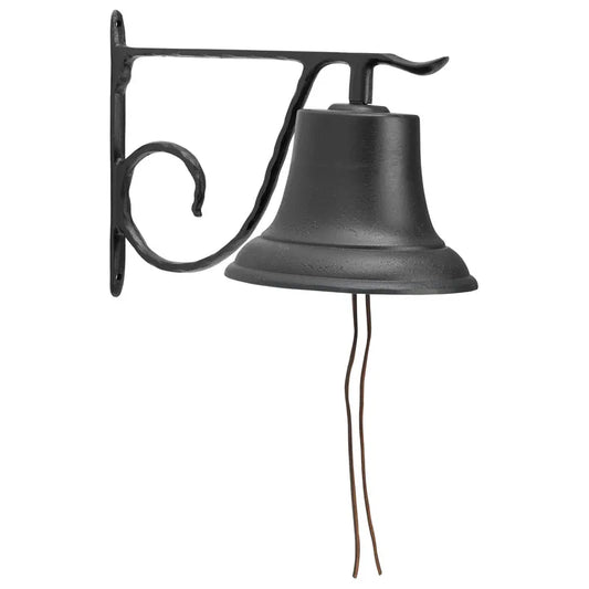 The Grand Estate Bell Anchor | 8" Extra-Large Hand-Cast Aluminum Bell | Whitehall