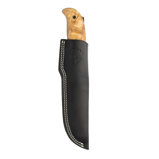 Helle Didi Galgalu 14C28N Bushcraft Knife | Curly Birch & Full Tang