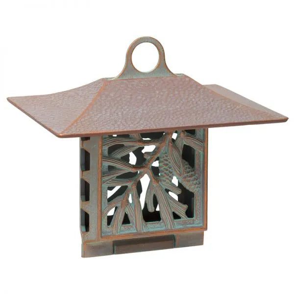 The "Artisan Orchard" Suet Cake Bird Feeder | Hand-Cast Aluminum Dining Station | Whitehall