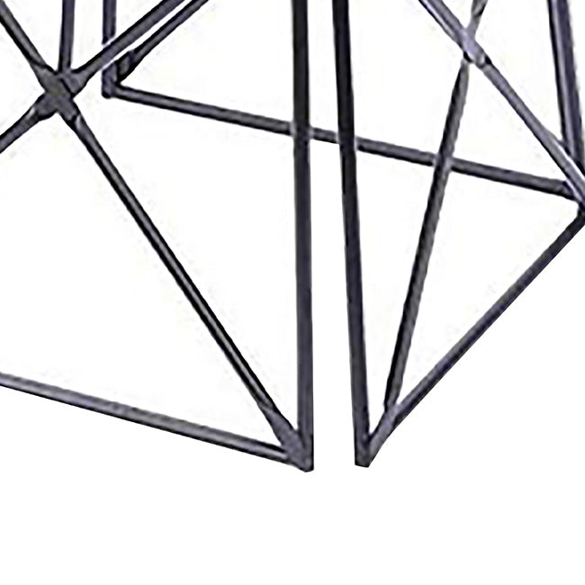 The 'Iron Spire' Lattice Obelisk | Achla Designs Graphite Wrought Iron Garden Trellis