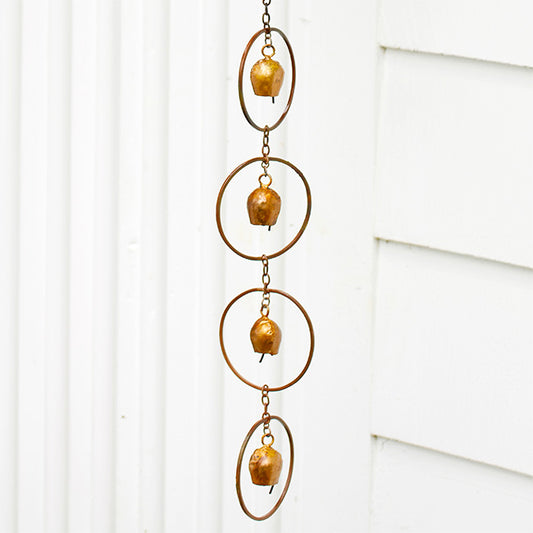 The "Vesper" Acoustic Copper Rain Chain