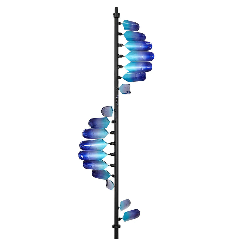 The “Lake Michigan Wave” Spiral Wind Spinner