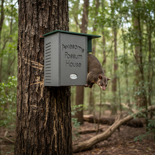 The Marsupial Manor| Professional Opossum Habitat | JCS Wildlife