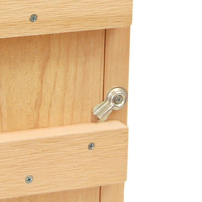 The 'Ladder Loft' Screech Owl & Kestrel House | Looker Products Cedar Owl Nesting Box