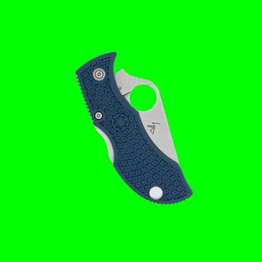 Spyderco Manbug® CPM SPY27® Folding Knife | MPCBL | Cobalt Blue FRN | Keychain Field Instrument