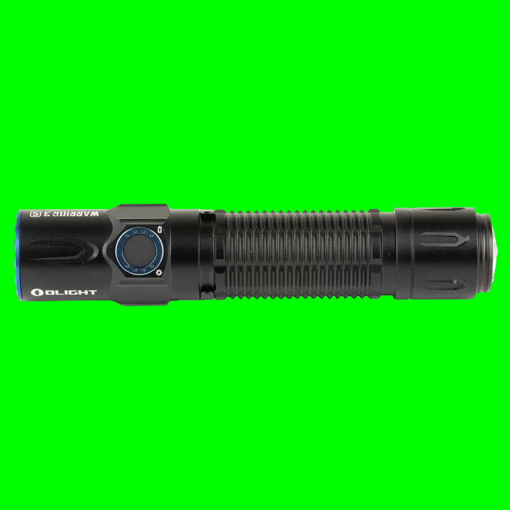 The 'Vanguard Scout' Tactical Flashlight | Olight Warrior 3S Dual-Switch Rechargeable Observation Light
