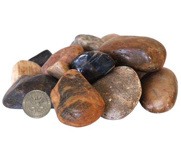 The 'Tumbled Trail Stones' River Rock Accent Pack | Panacea Polished River Rocks — 2-Pack, 4 lbs. Total