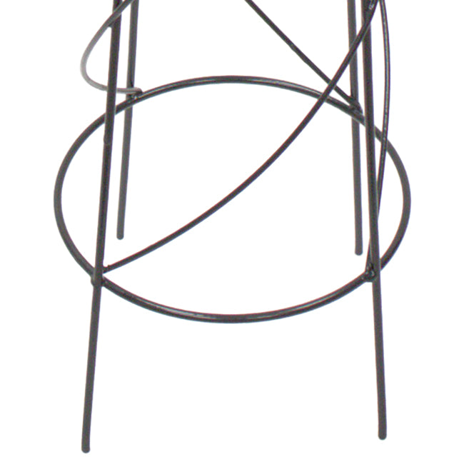 The 'Fleur Royale' Spiral Obelisk | Panacea Products Black Metal Garden Trellis