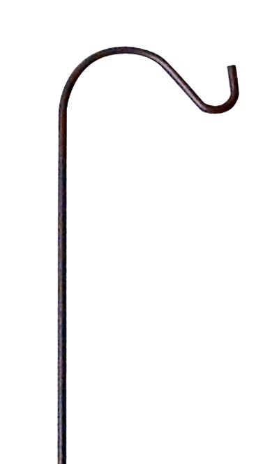 The 'Apex-70' Heavy-Duty Forged Foundation | 70" Solid Steel High-Capacity Shepherd Hook