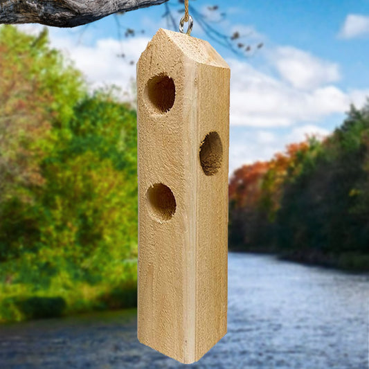 The "Log Jammer" Woodpecker Bird Feeder & Suet Plug Kit | 12-Pack Sustenance Set | Prime Retreat / Pine Tree Farms