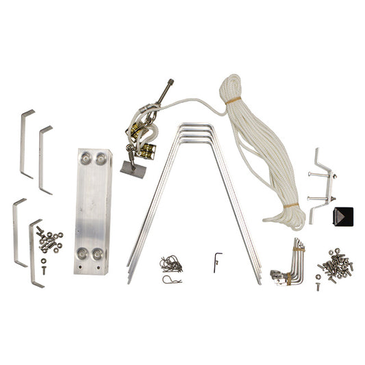 The 'Horizon' Purple Martin Gourd Rack | Troyer's Birds' Paradise 8-Gourd Horizontal Pulley System