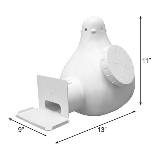 The 'Vault' Purple Martin Vertical Gourd | Troyer's Conley II SREH with Wing Entrapment Guard — Single & 4-Pack