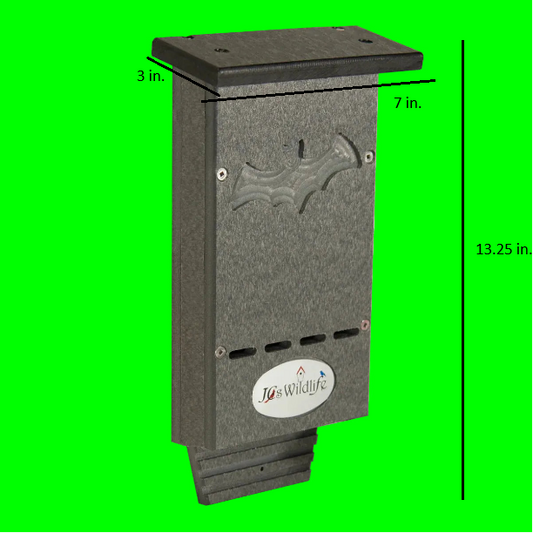 The 'Recon-20' Bat Box | JCS Wildlife Mini Recycled Poly Single Chamber Habitat