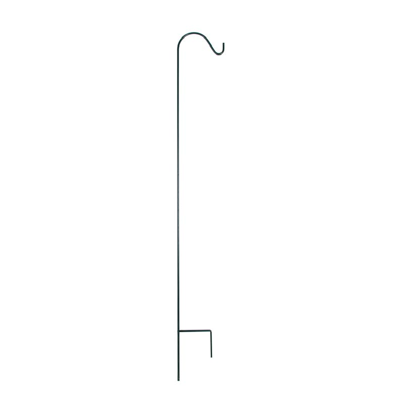 The "Apex-84" Estate Foundation Hook | 84" Solid Steel Architectural Shepherd Hook | Panacea