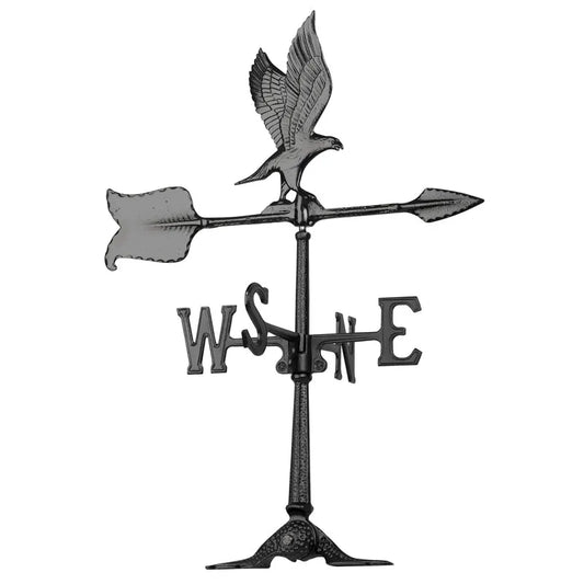 The Eagle Accent Artisan Anchor | 24" Hand-Cast Aluminum Weathervane | Whitehall