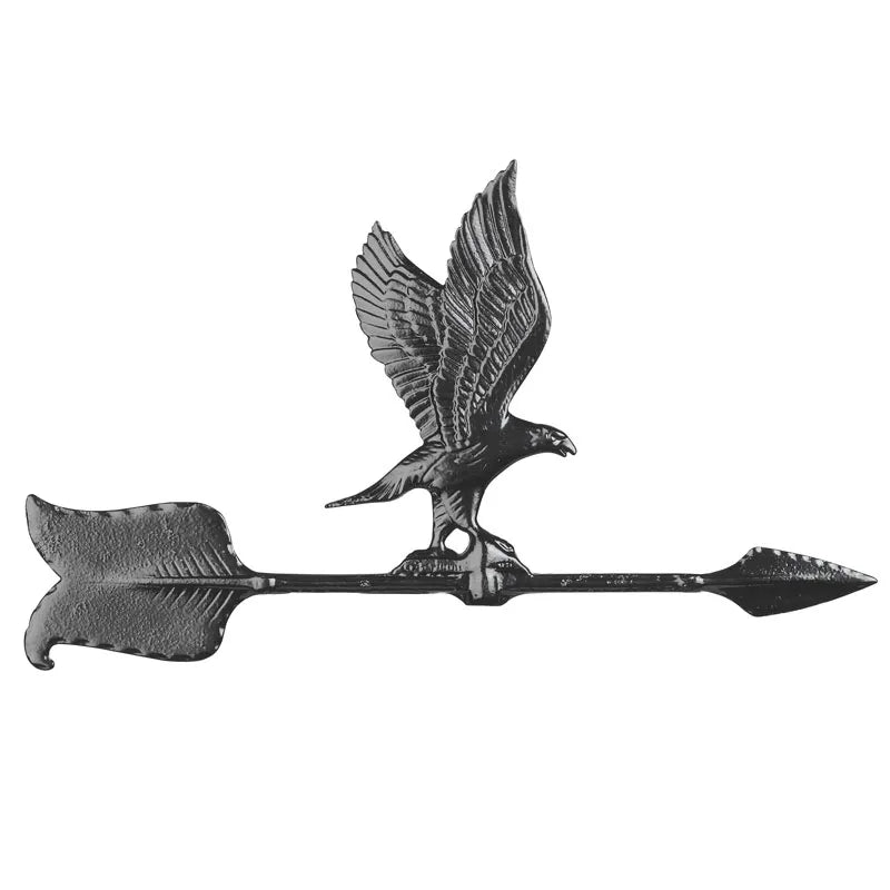 The Eagle Accent Artisan Anchor | 24" Hand-Cast Aluminum Weathervane | Whitehall