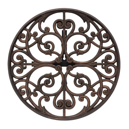 The Perrault Heritage | 22" Wall-Mounted Garden Hose Holder and Caddy | Whitehall