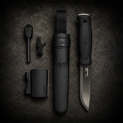 Morakniv Garberg BlackBlade (C) with Survival Kit