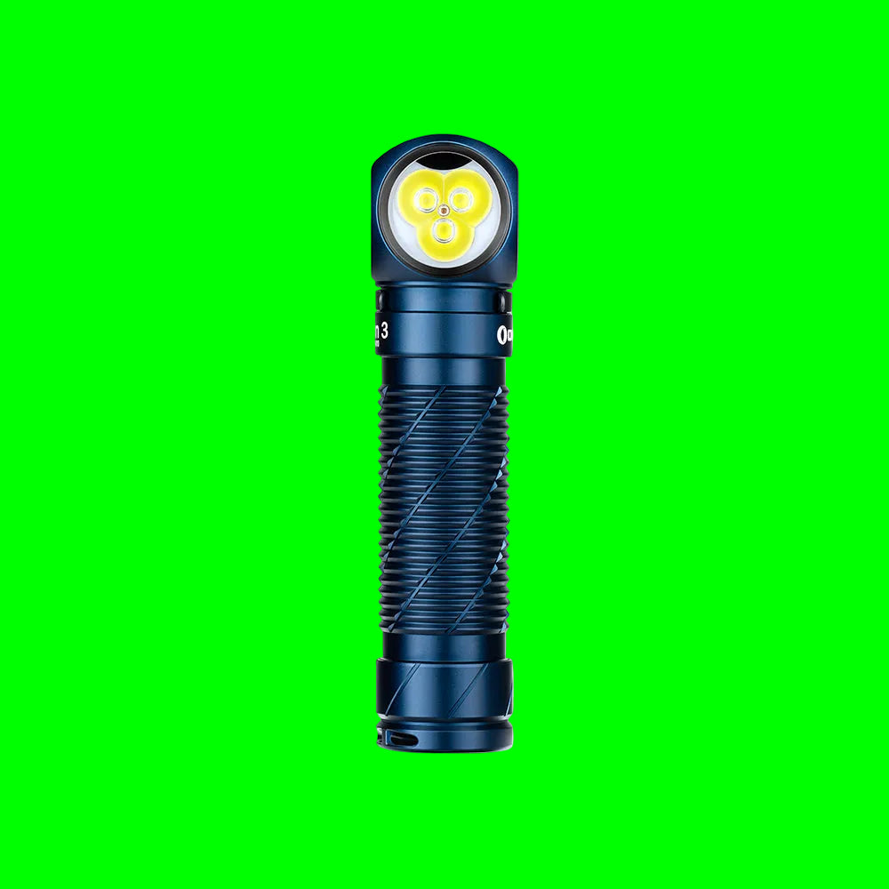 The 'Apex & Atom' Observation Bundle | Olight Perun 3 Headlamp & i Mini 2 Keychain Light Field System