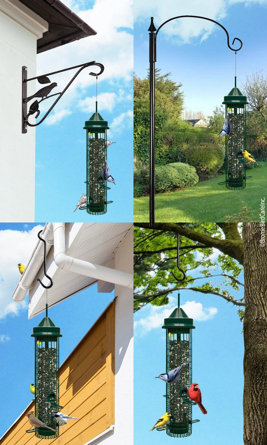 The 'Classic Guard' Squirrel-Proof Tube Feeder