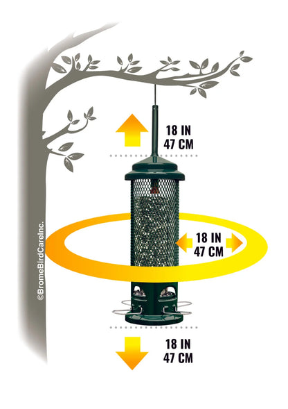 The 'Legacy Lock' Squirrel-Proof Tube Feeder