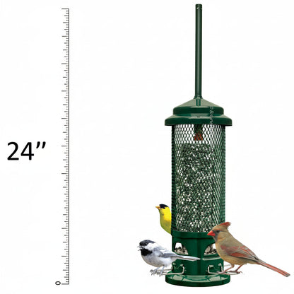 The 'Legacy Lock' Squirrel-Proof Tube Feeder