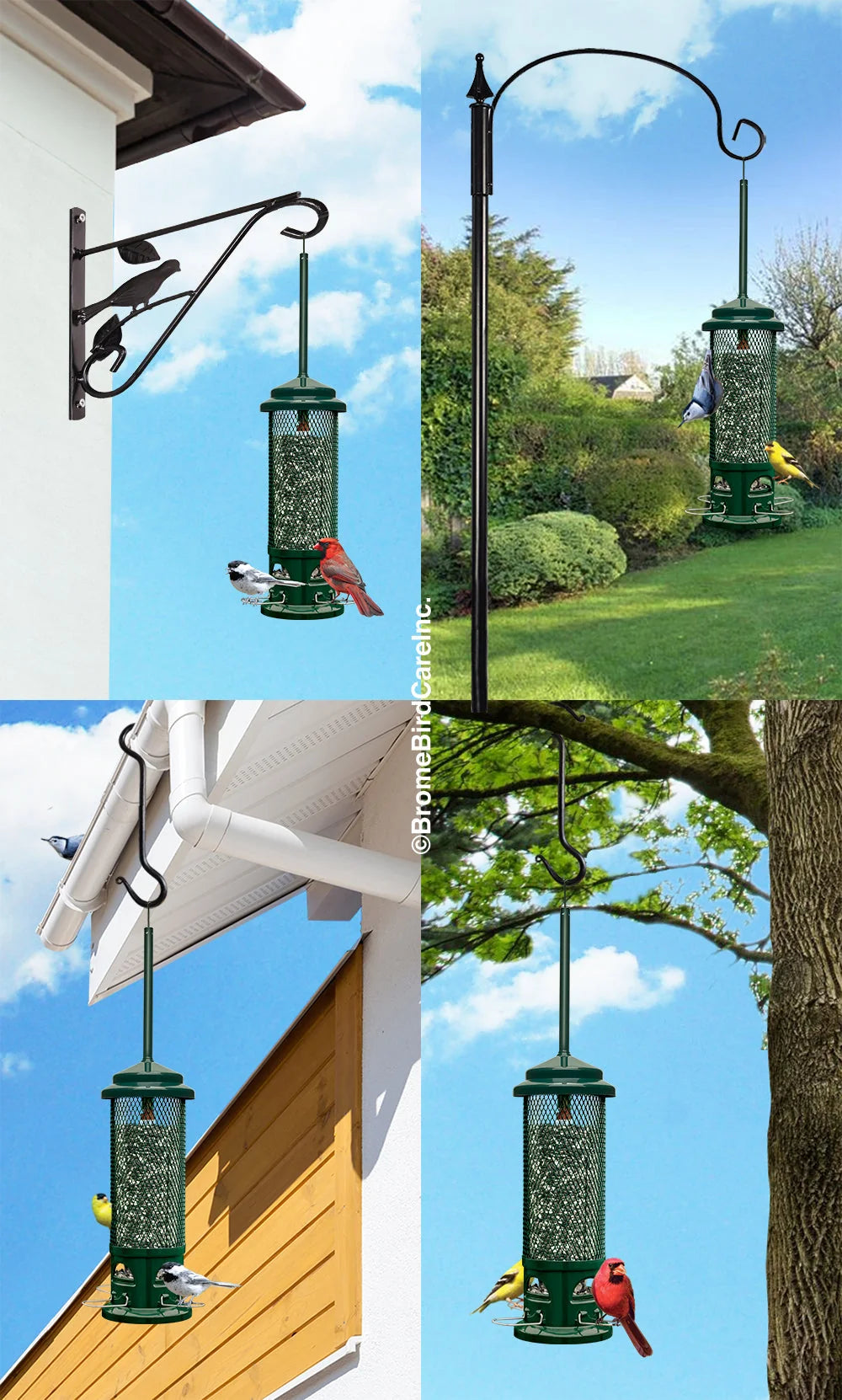 The 'Legacy Lock' Squirrel-Proof Tube Feeder