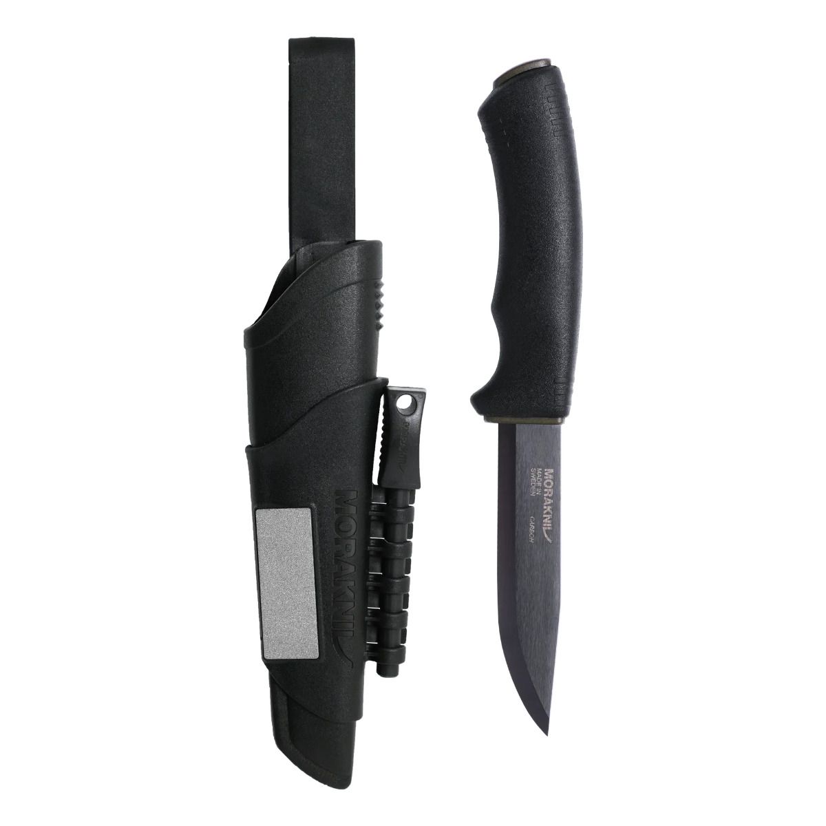 Morakniv Bushcraft Survival Knife with Ferro Rod & Sharpener