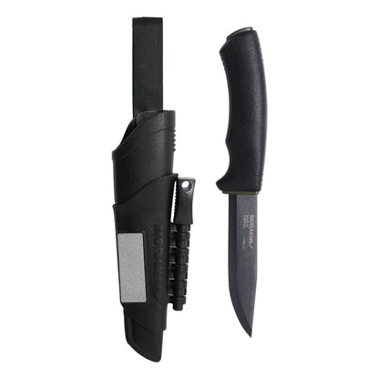 Morakniv Bushcraft Survival Knife with Ferro Rod & Sharpener
