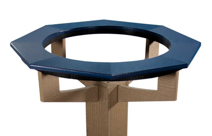The 'Aqua-gon' Pedestal Bird Bath | 33-Inch Poly Bird Waterer