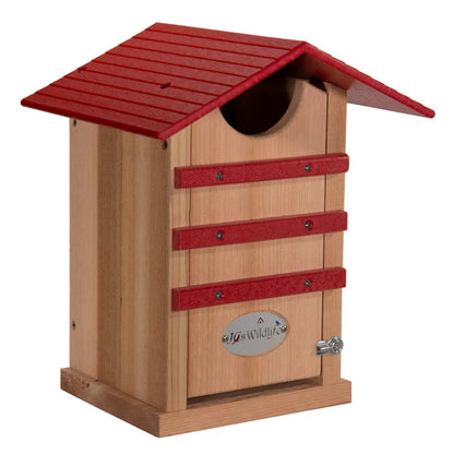 The "Nocturnal Nursery" Owl House | Cedar & Poly Nesting Box | JCS Wildlife