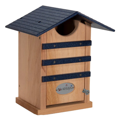 The "Nocturnal Nursery" Owl House | Cedar & Poly Nesting Box | JCS Wildlife