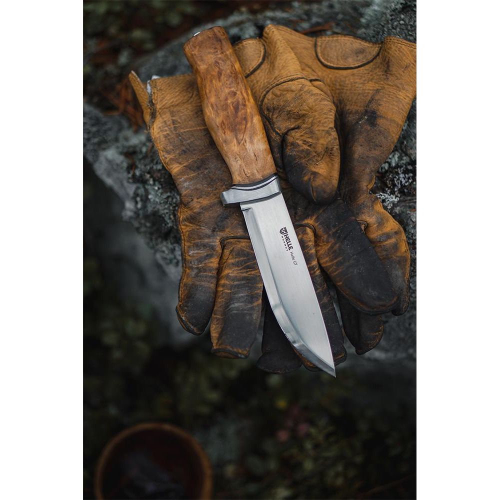Helle GT Fixed-Blade Knife | H3LS or 14C28N Stainless Steel