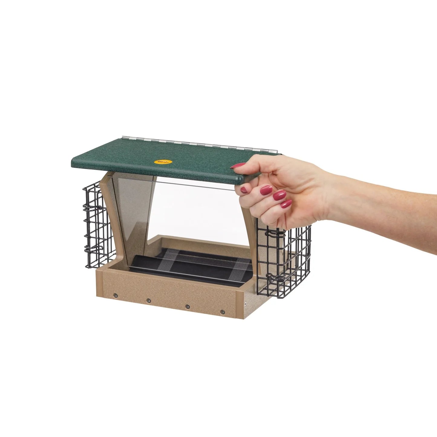 The 'Granivore' Hopper Bird Feeder | Birds Choice Recycled Poly Multi-Species Wildlife Station