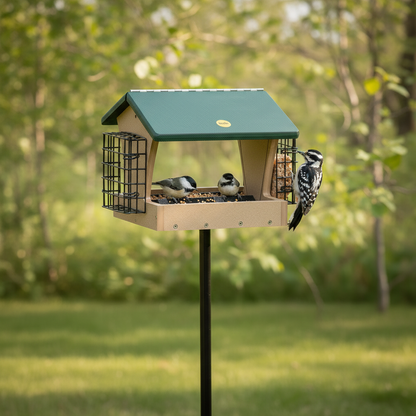 The 'Granivore' Hopper Bird Feeder | Birds Choice Recycled Poly Multi-Species Wildlife Station