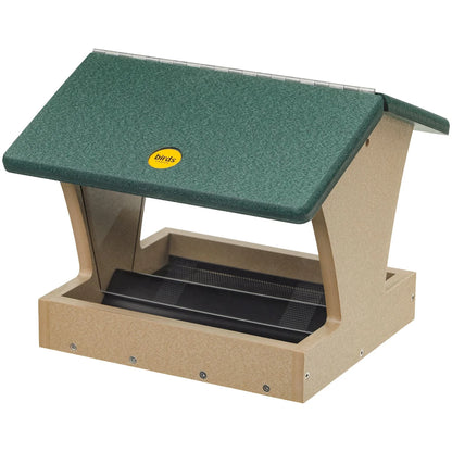 The 'Granivore' Hopper Bird Feeder | Birds Choice Recycled Poly Multi-Species Wildlife Station