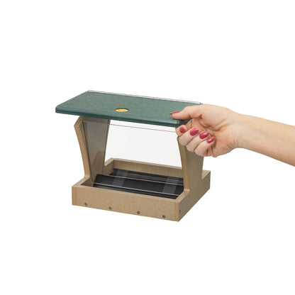 The 'Granivore' Hopper Bird Feeder | Birds Choice Recycled Poly Multi-Species Wildlife Station