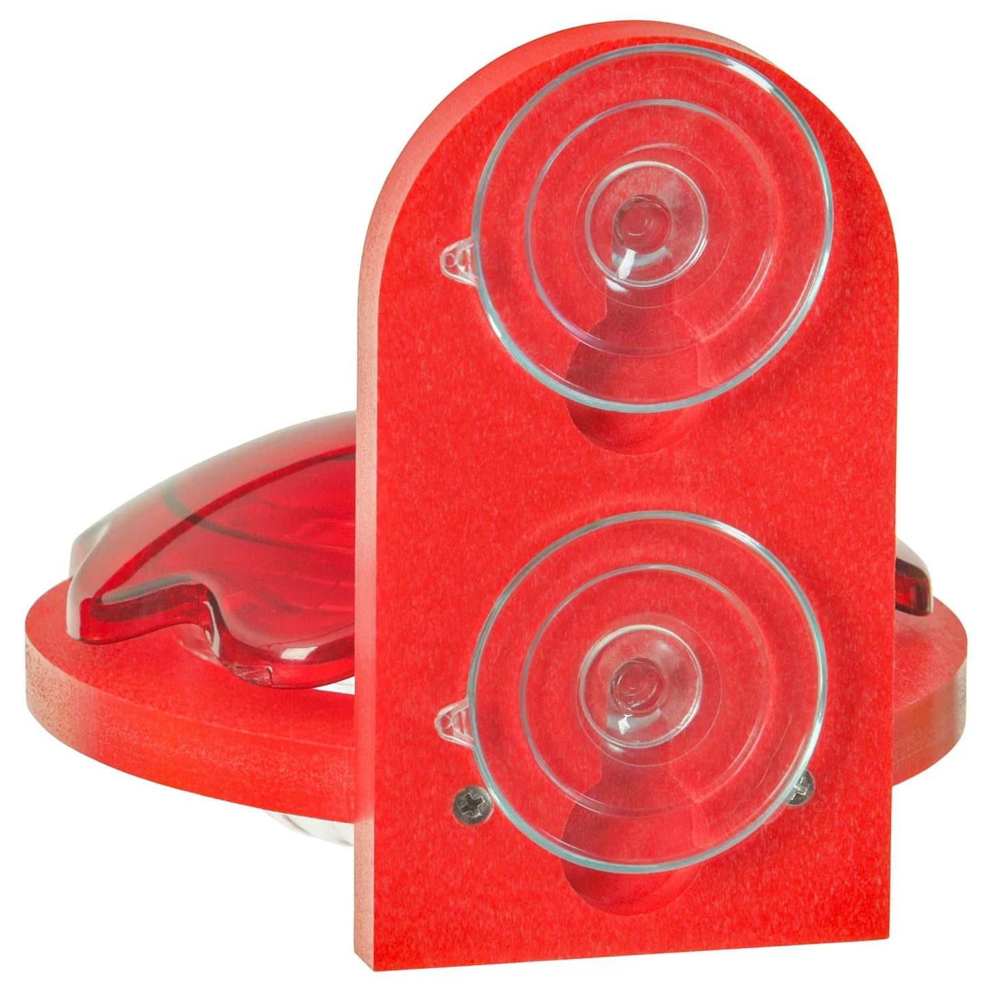 The "Aura-Six" Coordinated Window Perimeter Grid Hummingbird Feeders | 6-Unit Recycled Poly-Lumber Material | Birds Choice