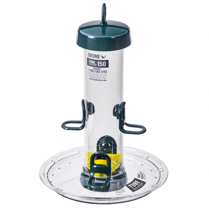 The "Aegis-150" Caged Bird Feeder | 14-Inch Sanctuary Exclusion Station | Brome