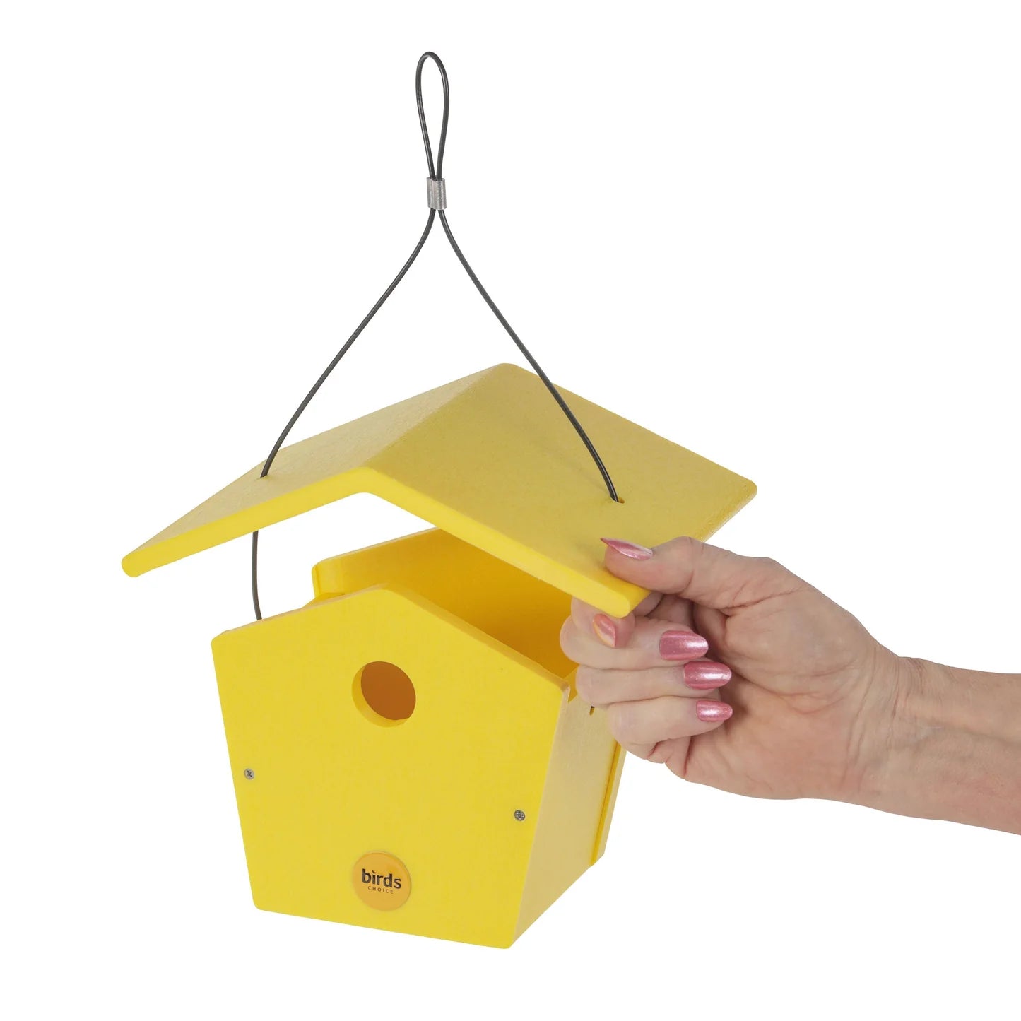 The "Twin-Home" Traditional Wren House | 2-Pack Hanging Chickadee Nesting Box | Birds Choice