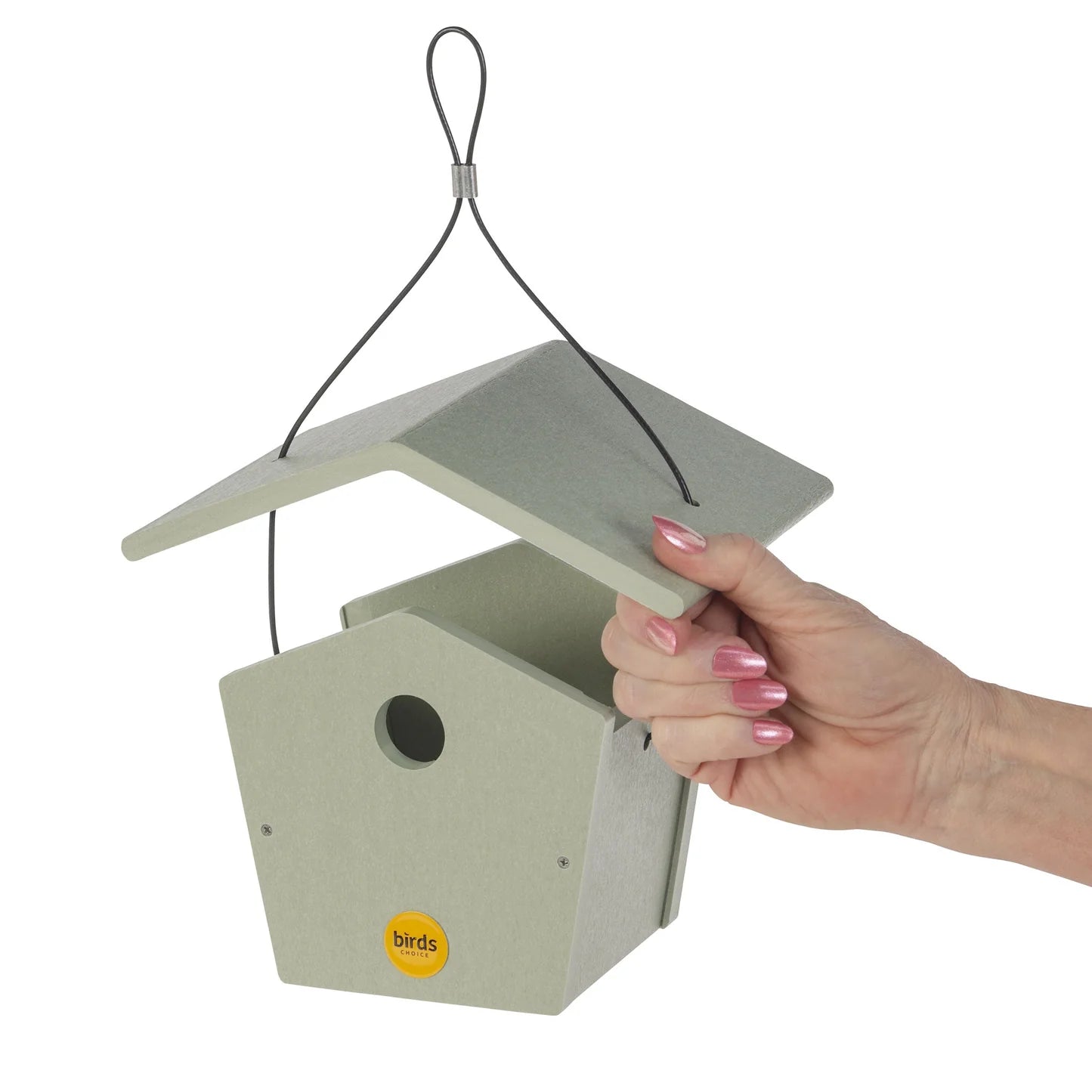 The "Twin-Home" Traditional Wren House | 2-Pack Hanging Chickadee Nesting Box | Birds Choice