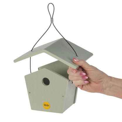 The "Twin-Home" Traditional Wren House | 2-Pack Hanging Chickadee Nesting Box | Birds Choice