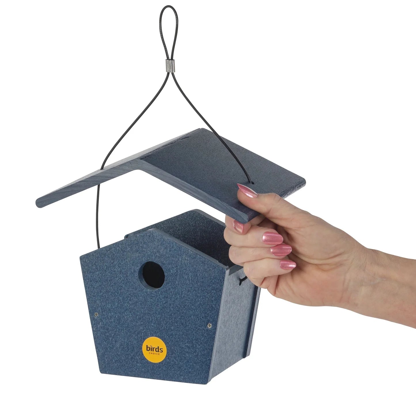 The "Twin-Home" Traditional Wren House | 2-Pack Hanging Chickadee Nesting Box | Birds Choice