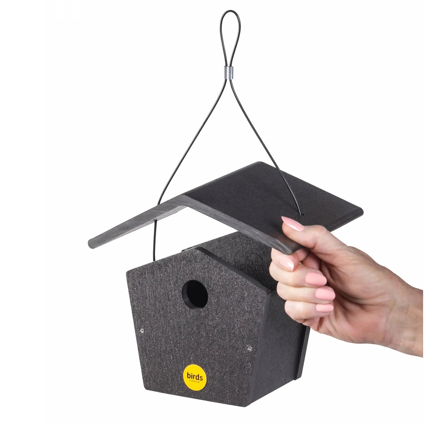 The "Twin-Home" Traditional Wren House | 2-Pack Hanging Chickadee Nesting Box | Birds Choice