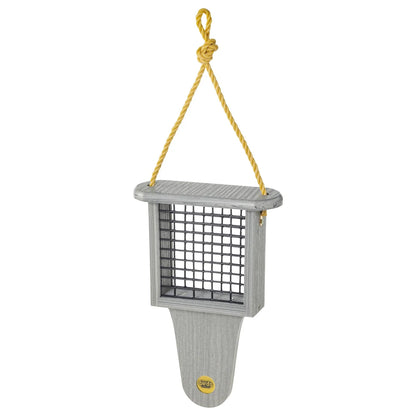 The 'Grange' Suet Feeder with Tail Prop | Birds Choice Recycled Poly Farmhouse Suet Station