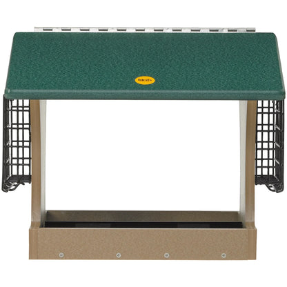 The 'Granivore' Hopper Bird Feeder | Birds Choice Recycled Poly Multi-Species Wildlife Station