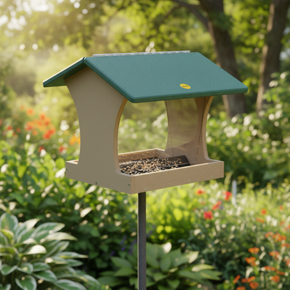 The 'Granivore' Hopper Bird Feeder | Birds Choice Recycled Poly Multi-Species Wildlife Station