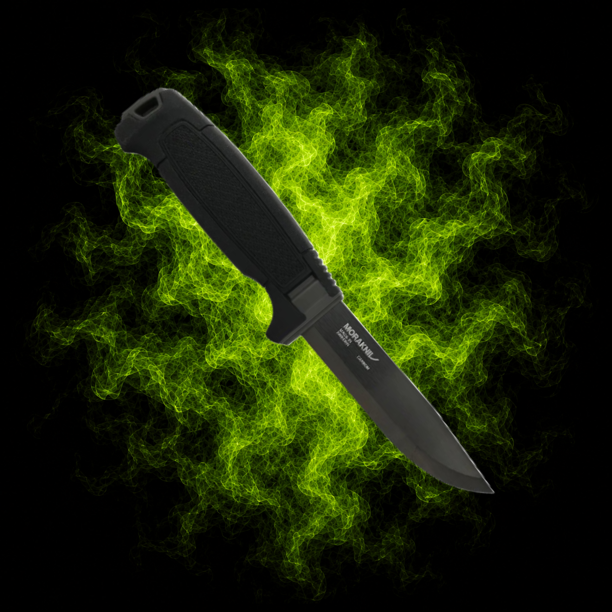 Morakniv Amberg BlackBlade (C) Carbon Steel Outdoor Knife