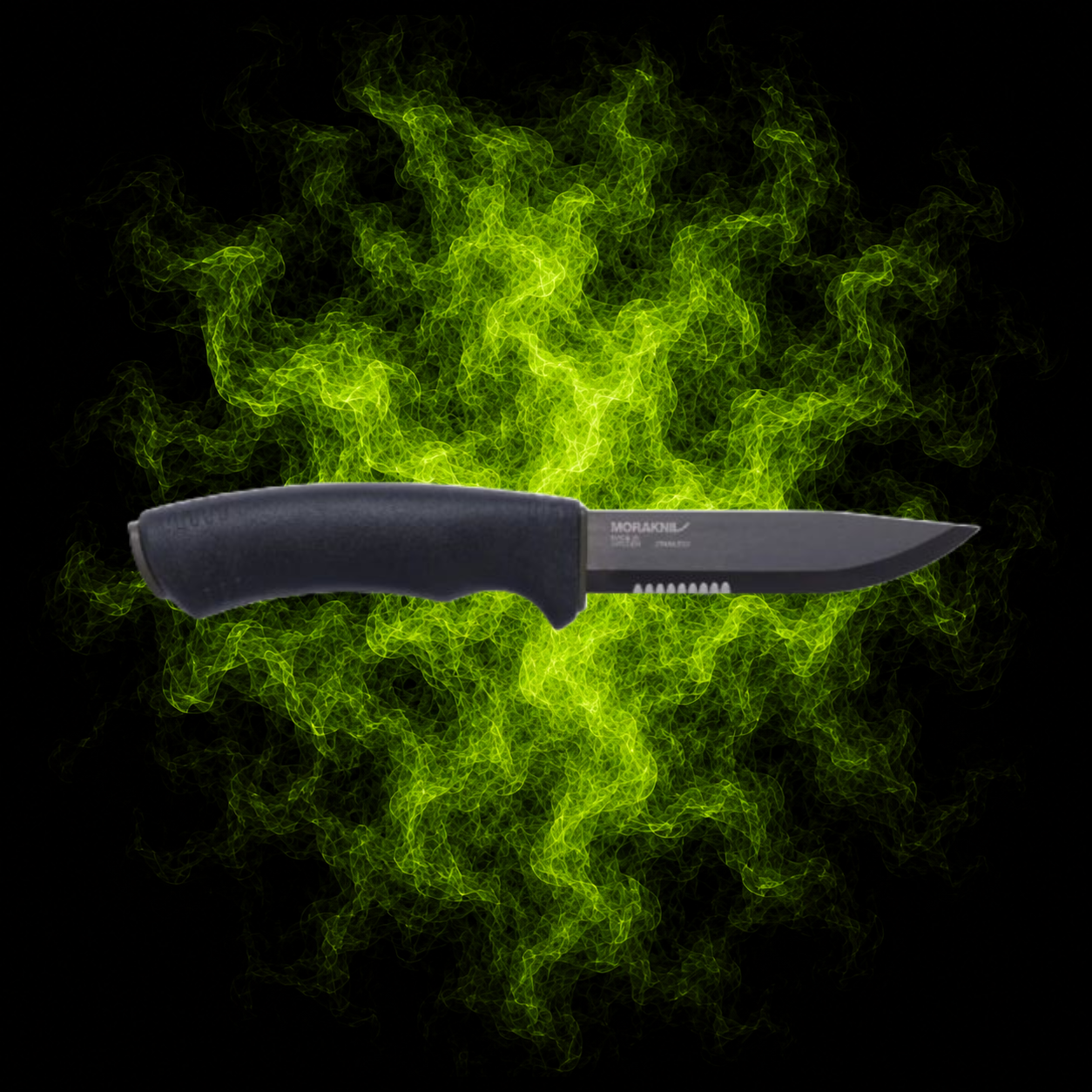 Morakniv Bushcraft BlackBlade Serrated (S) Knife
